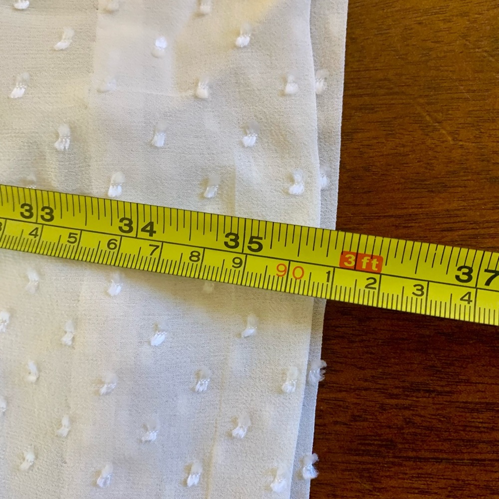 Madewell Swiss dot silk dress woman’s size medium - Picture 9 of 9